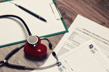 reçete kardiyolog stetoskop