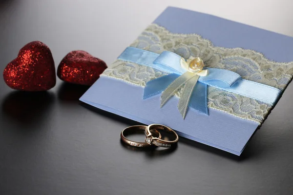 Cinta de anillos de boda —  Fotos de Stock