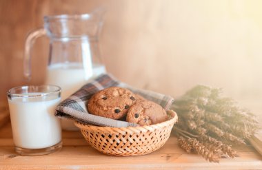 Sütlü Çikolata Bisküvi tahıllar