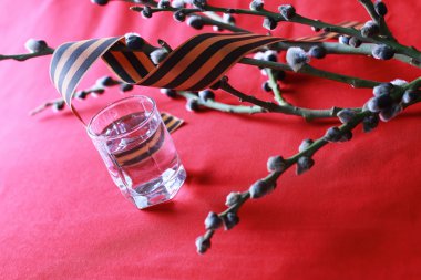 İkinci Dünya madalya ile kompozisyon