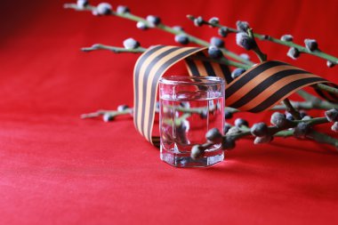 İkinci Dünya madalya ile kompozisyon