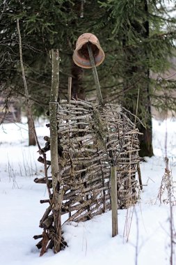 köy kış bahçesinde