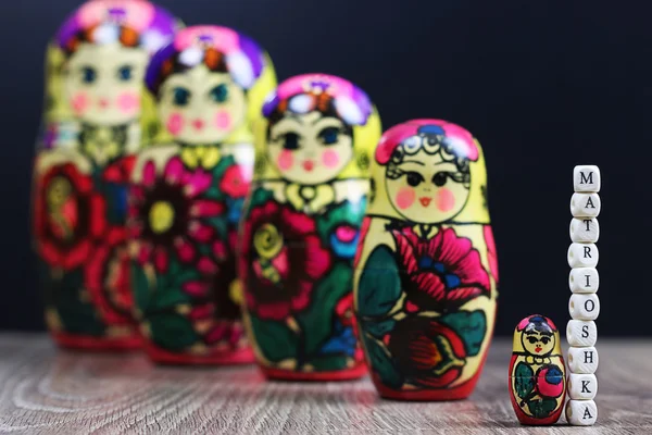 Matryoshka différents modèles — Photo