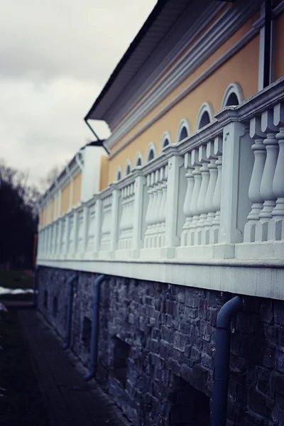 Architektura balustrada stonowanych — Zdjęcie stockowe