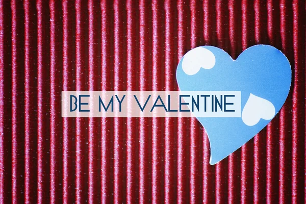 Forma di cuore di carta San Valentino — Foto Stock