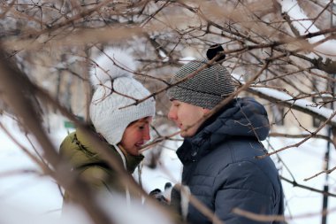 Aşıklar Parkı kışın