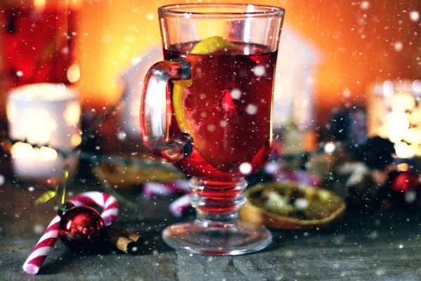 Weihnachten Grog Orange Zimtzucker — Stockfoto