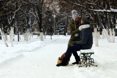 Aşıklar Parkı kışın
