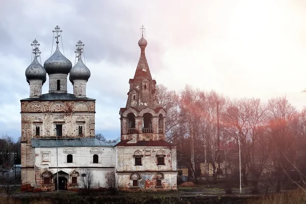 gün batımı antik İskandinav Katedrali