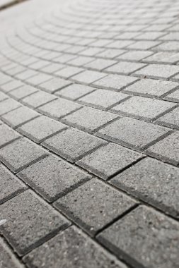 Asfalt parke taşı döşemesi