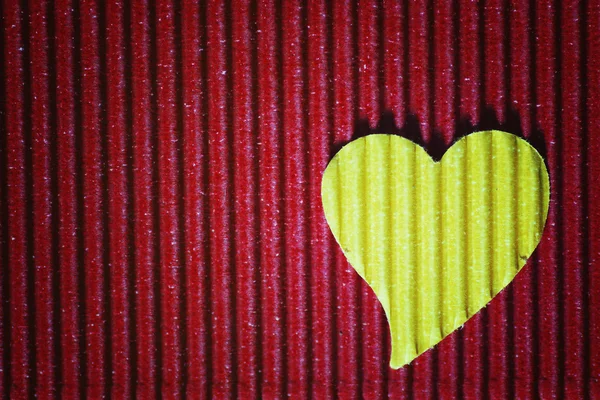Karton kalp şekli — Stok fotoğraf
