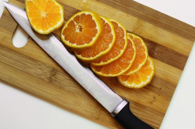 mandalina meyve beyaz izole