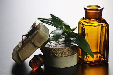Spa bottle yeşil kumaş