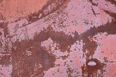Eski boyanın metal üzerindeki dokusu