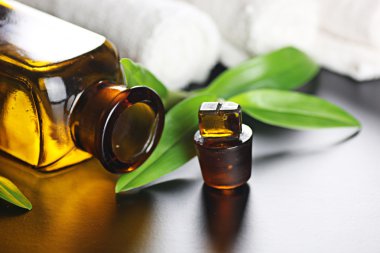 Spa bottle yeşil kumaş