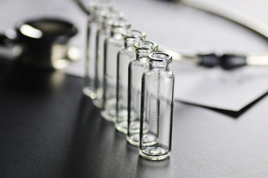 Tıbbi test tüpleri seti