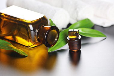 Spa bottle yeşil kumaş