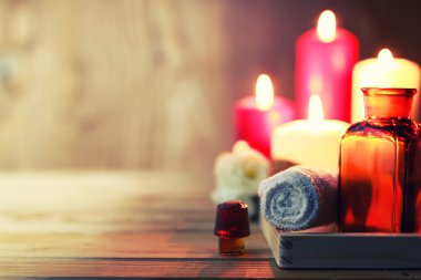 Spa mum şişe mendil