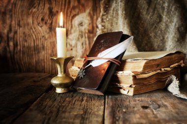 kitap kalem mum romantik