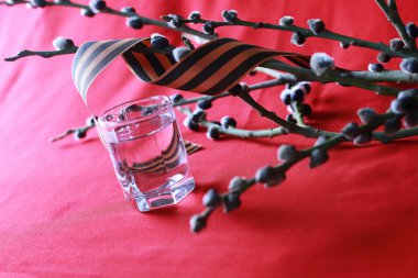 İkinci Dünya madalya ile kompozisyon