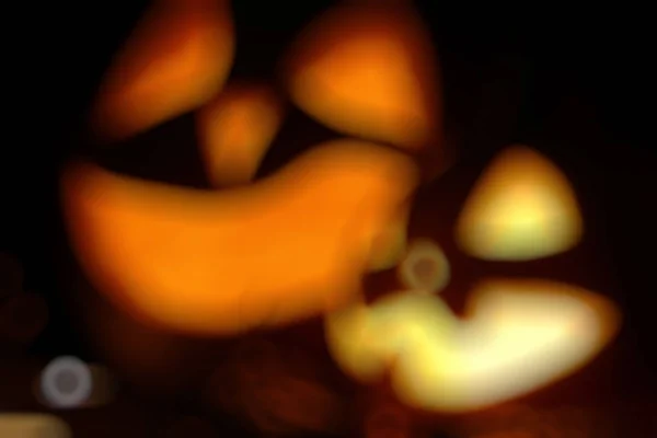 Halloween pumpkin leaves fall — Stock Photo, Image