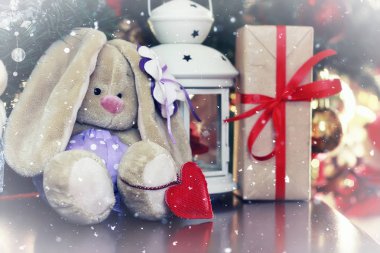 Fener yumuşak oyuncak yeni yıl