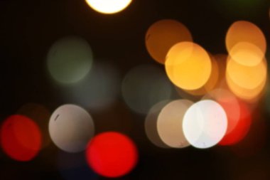 bulanık renkli parlak nokta