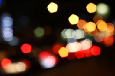 bulanık renkli parlak nokta