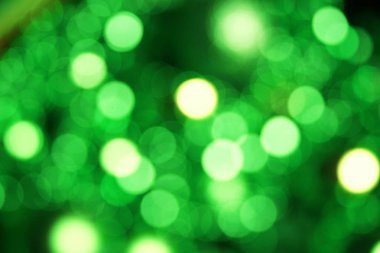 Yeşil Sarı bokeh arka plan