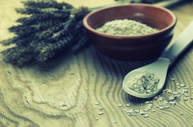 spikelets buğday ve arpa tabak