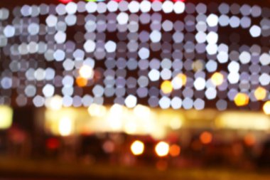 bulanık renkli parlak nokta