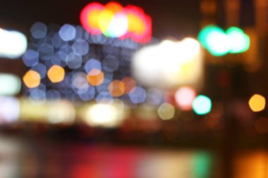 bulanık renkli parlak nokta