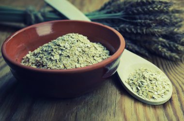 spikelets buğday ve arpa tabak