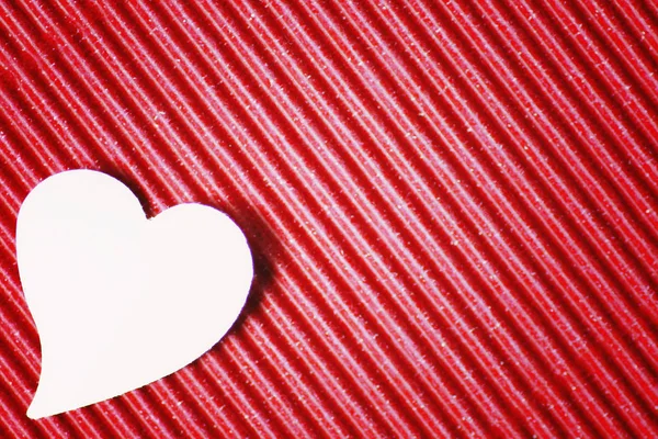 Valentinspapier Herzform — Stockfoto
