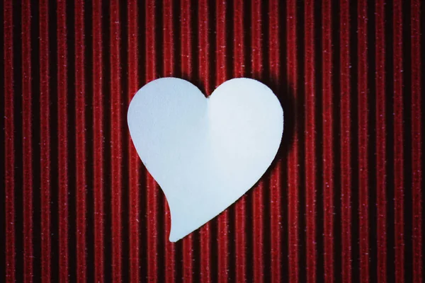 Kształt serca karton — Zdjęcie stockowe
