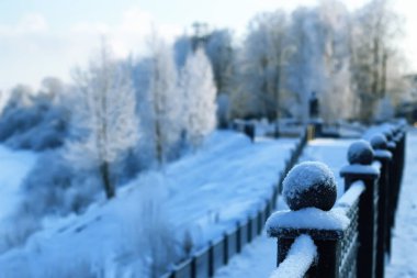 çit kapalı kar kış parkı