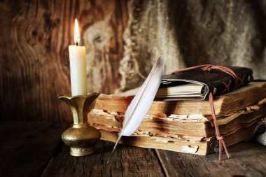 kitap kalem mum romantik