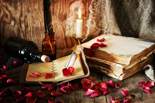 kitap kalem mum romantik