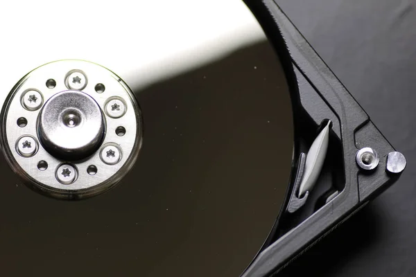 Makro perbaikan hard disk drive — Stok Foto