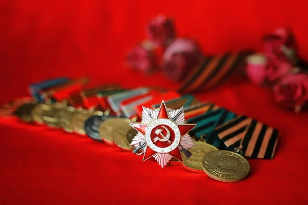 Medaile Velká vlastenecká válka — Stock fotografie