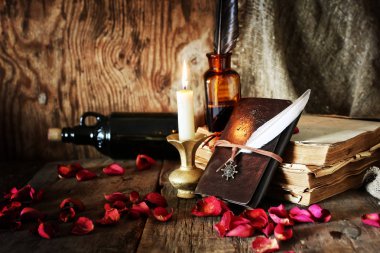 kitap kalem mum romantik