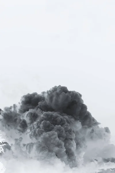 Explosão da nuvem de fumo — Fotografia de Stock