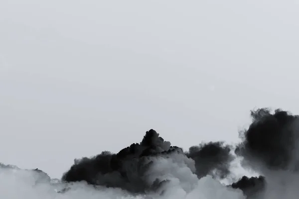 Humo nube explosión — Foto de Stock