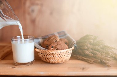 Sütlü Çikolata Bisküvi tahıllar