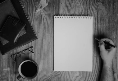 tek renkli defter kağıt yazma araçları