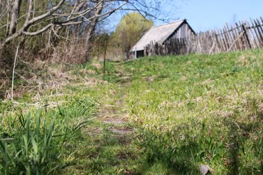 kırsal rusttic çit