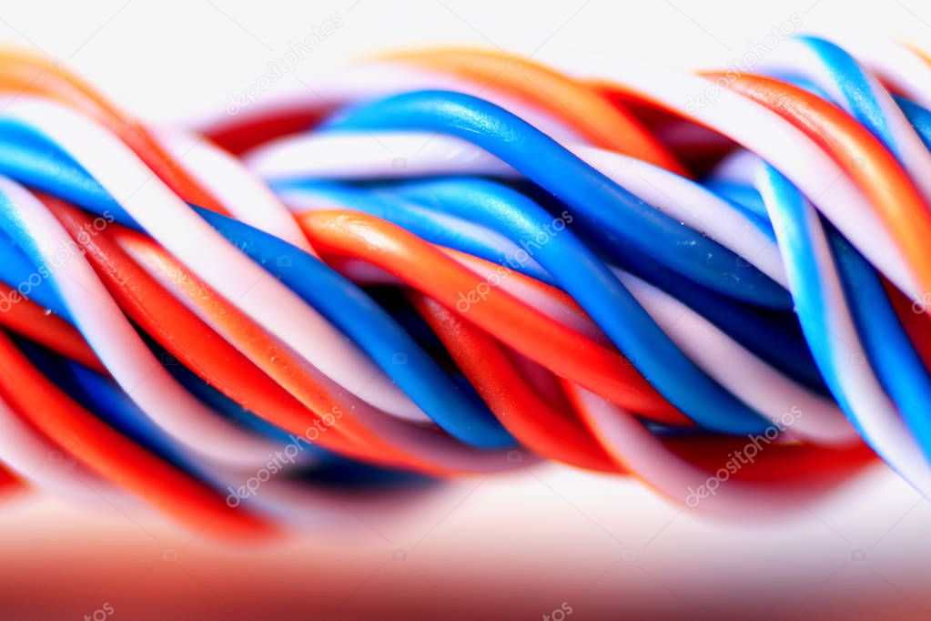 plug wire color lan
