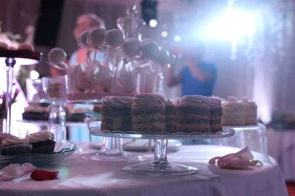 Mesa candybar en un restaurante —  Fotos de Stock