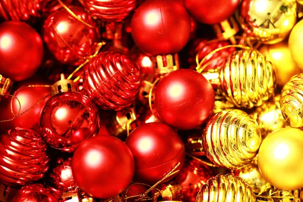 Låda med boll jul — Stockfoto