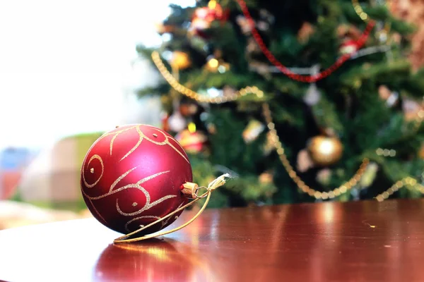 Natal decoração objeto bola — Fotografia de Stock